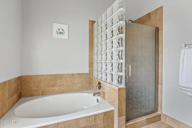 a view of a hallway with a couch