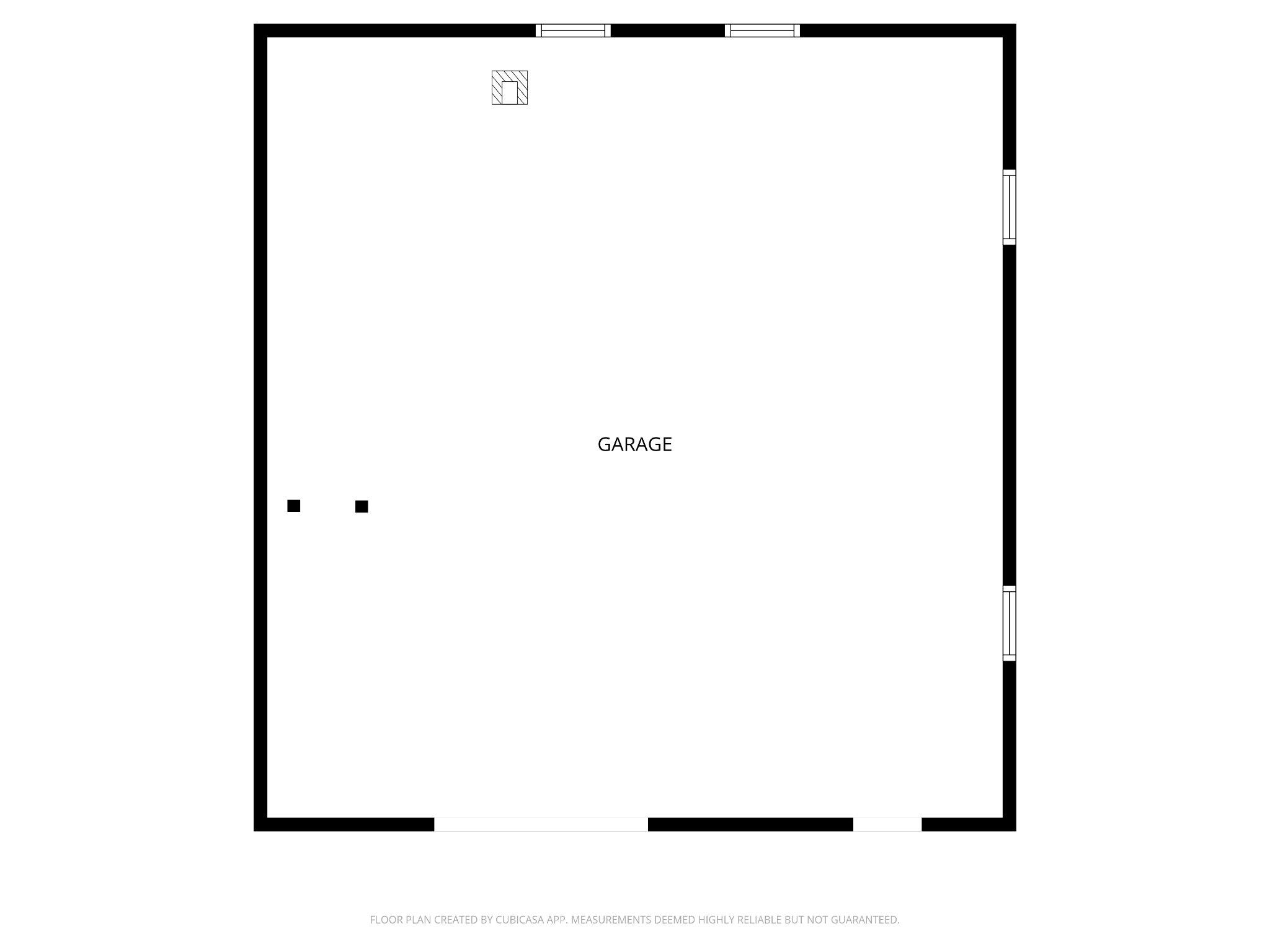 1485 South Timber Ridge Road Cross Junction, VA 22625 - Photo 40 of 40 Floor Plan - Detached Garage