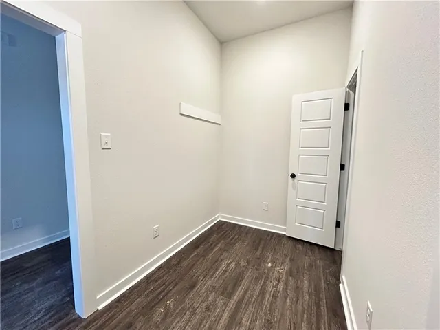 wooden floor in an empty room