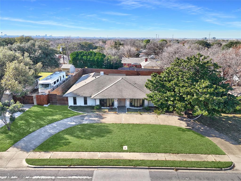 11023 Marsh Lane Dallas, TX 75229 - Photo 30 of 40 an aerial view of a house with a big yard