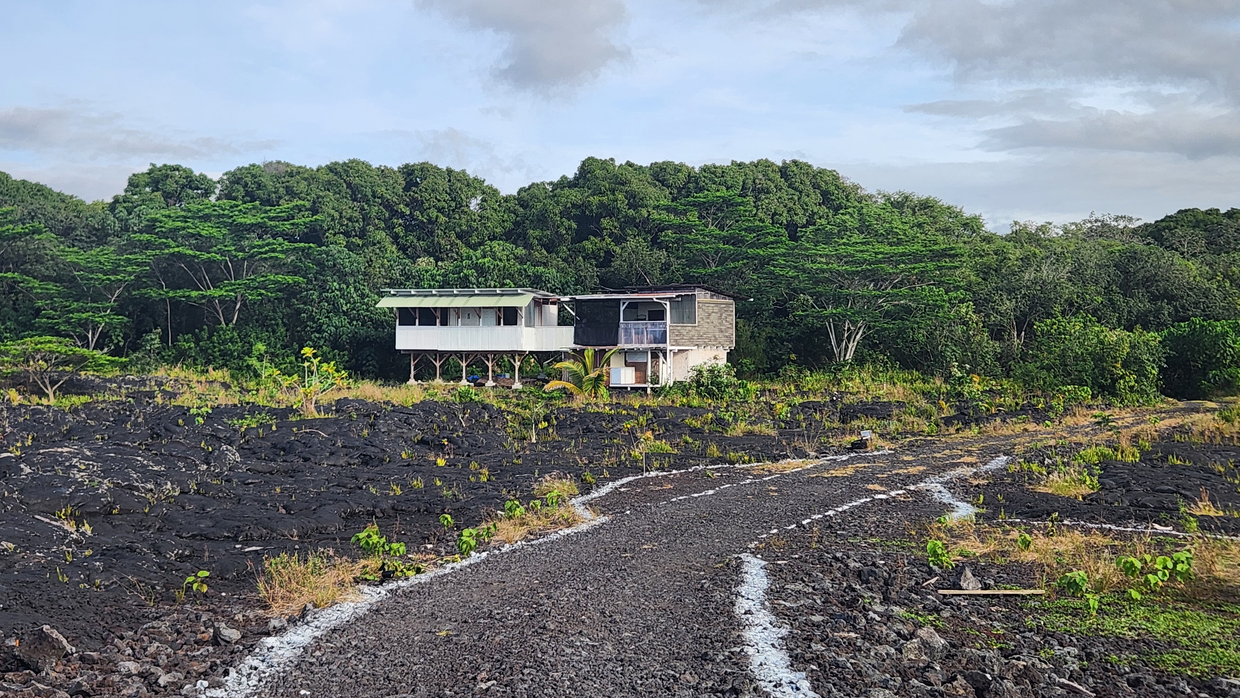 12-4901 Kaimu-Chain Of Craters Road Pahoa, HI 96778 - Photo 6 of 15 a house view with a backyard space