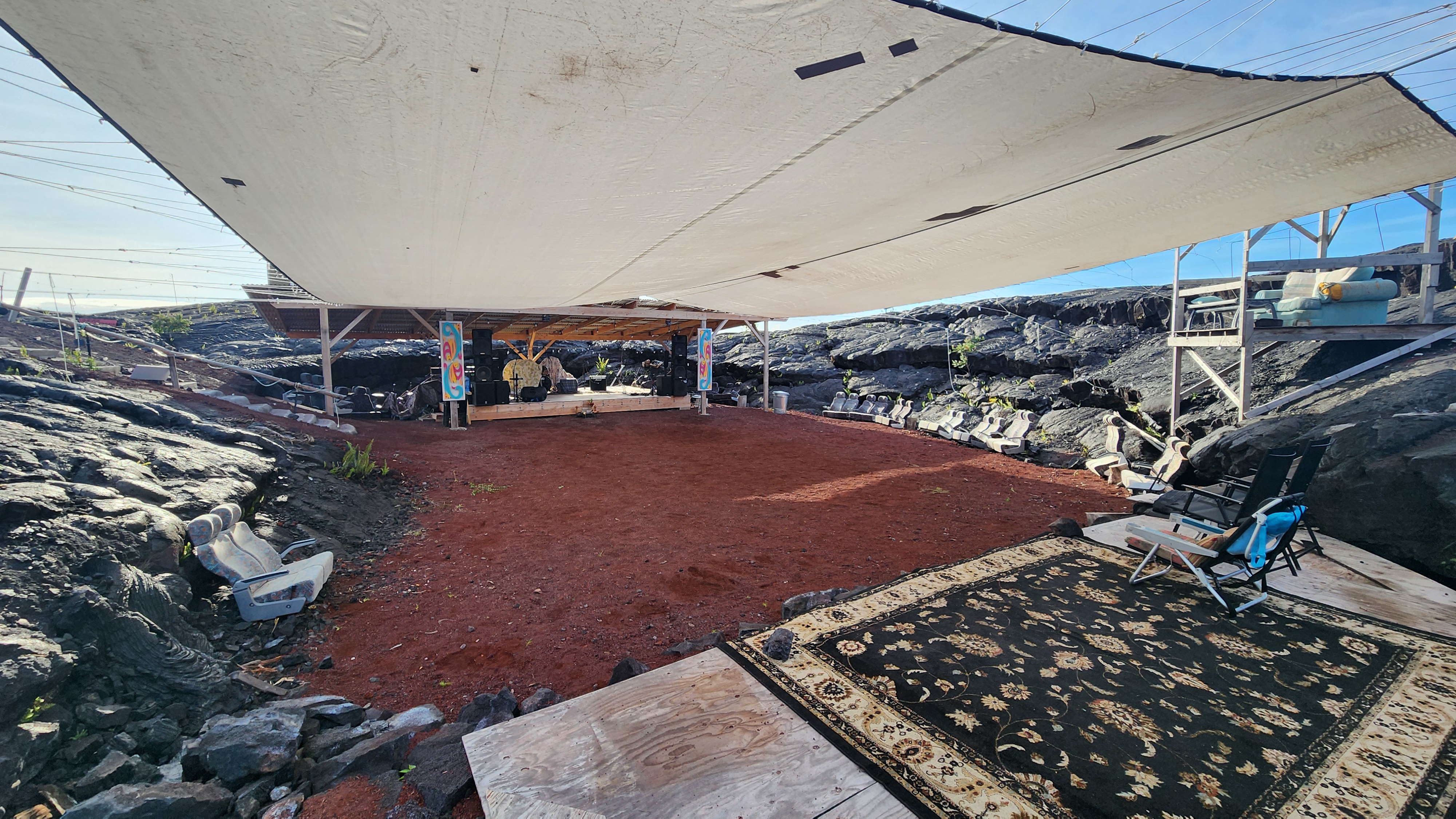 12-4901 Kaimu-Chain Of Craters Road Pahoa, HI 96778 - Photo 10 of 15 a view of a chairs in a room