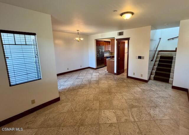 828 East Thompson Boulevard, Unit D Ventura, CA 93001 - Photo 7 of 24 a view of an empty room with a window