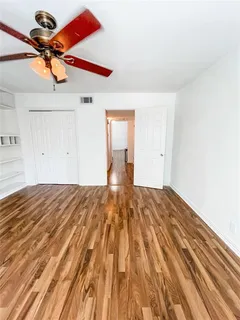 wooden floor in a room