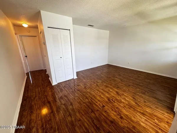 wooden floor in an empty room