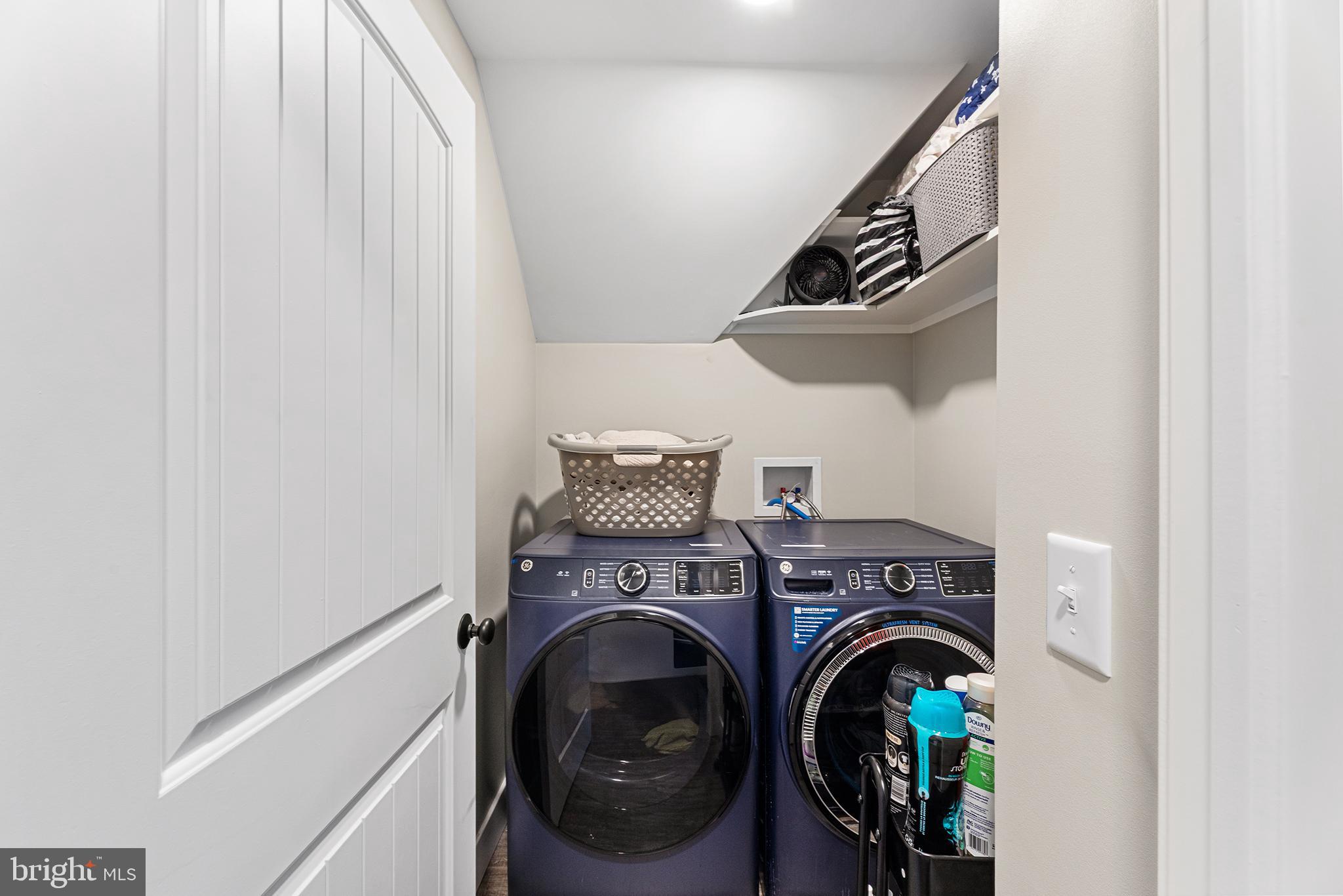 24766 Tribbett Circle Ridgely, MD 21660 - Photo 30 of 41 2nd level laundry with newer washer and dryer