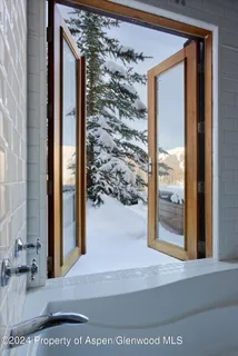 a view of front door