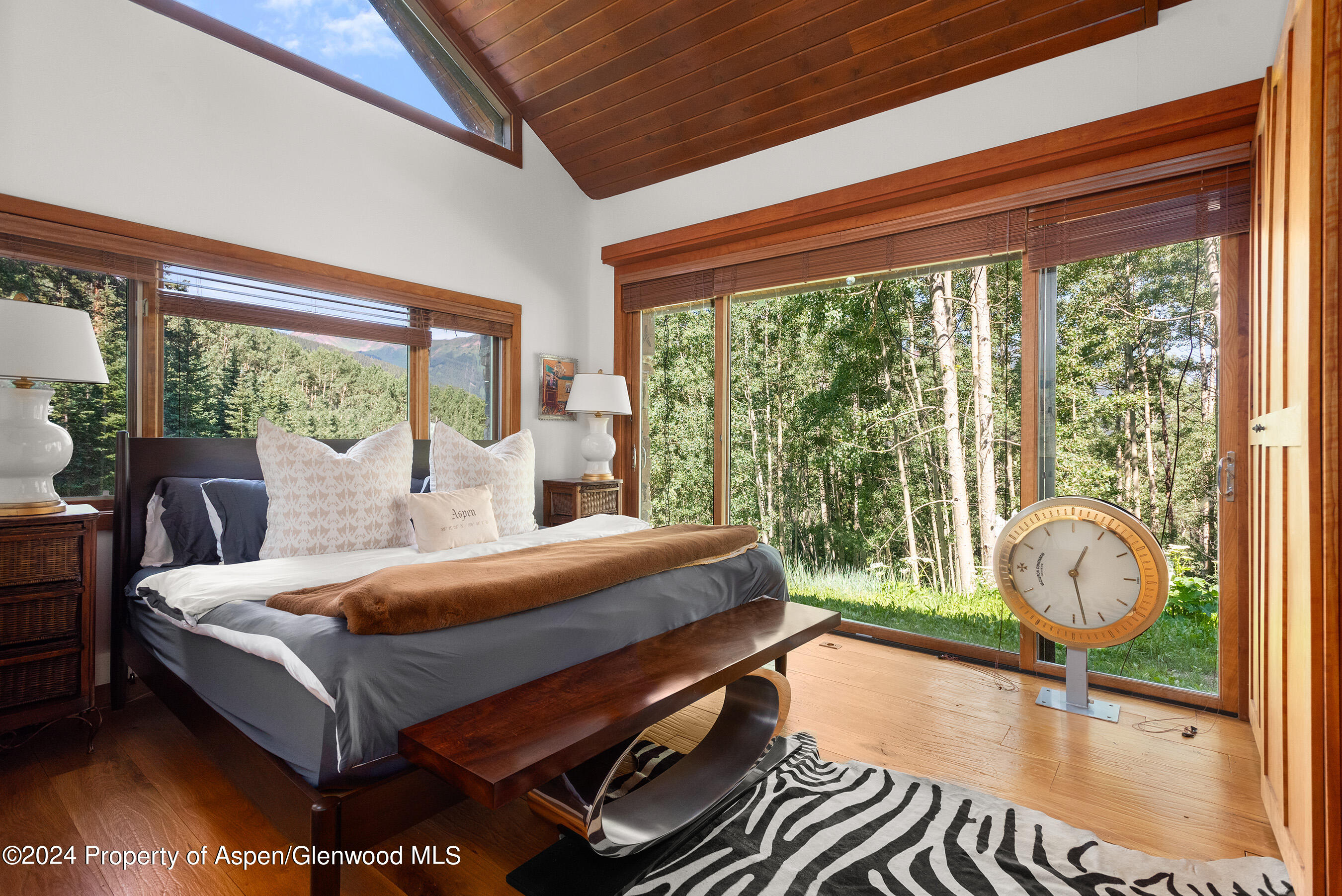 88 S Meadow Aspen, CO 81612 - Photo 37 of 40 a bed room with a bed and a window