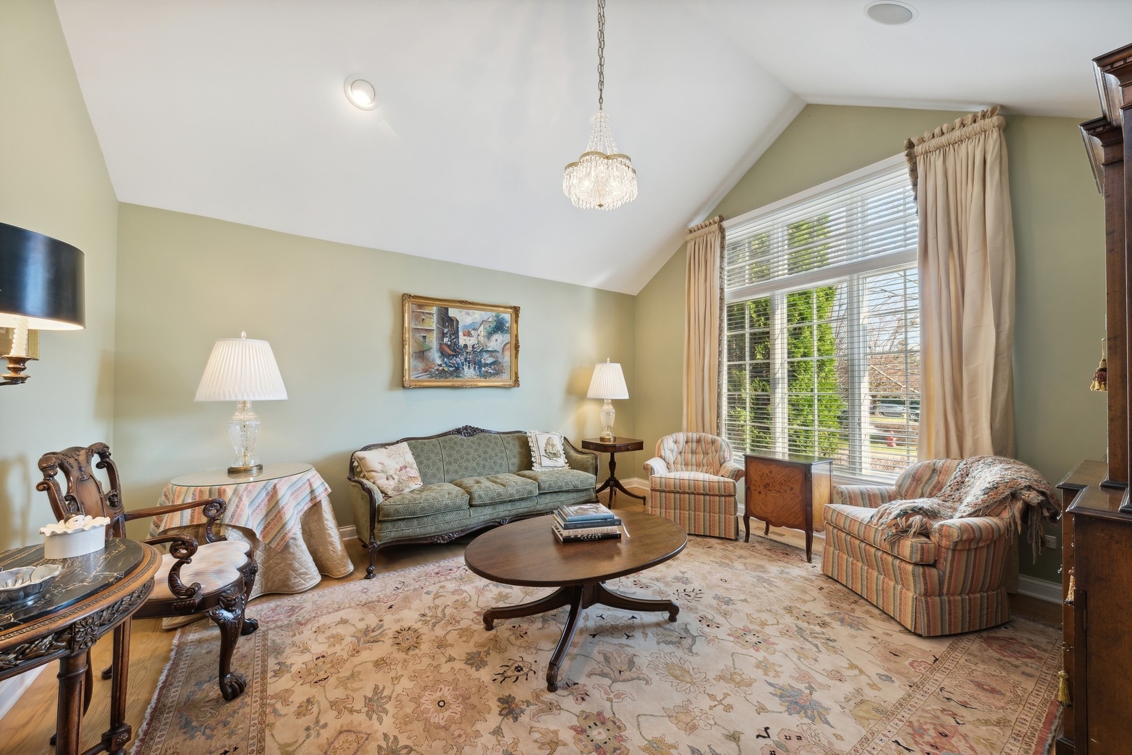 19 Lochbrook Lane Inverness, IL 60010 - Photo 4 of 27 a living room with furniture and a large window