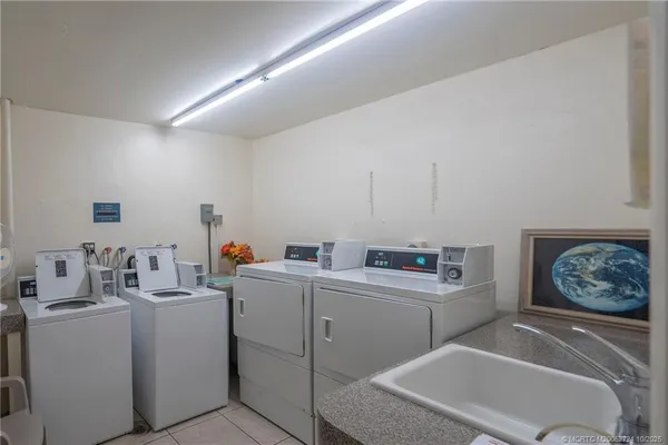 a room with storage and utility