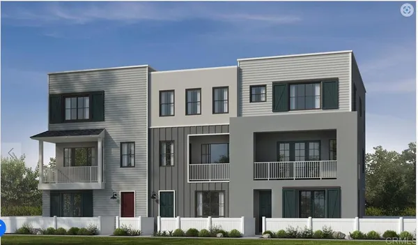 a front view of a building