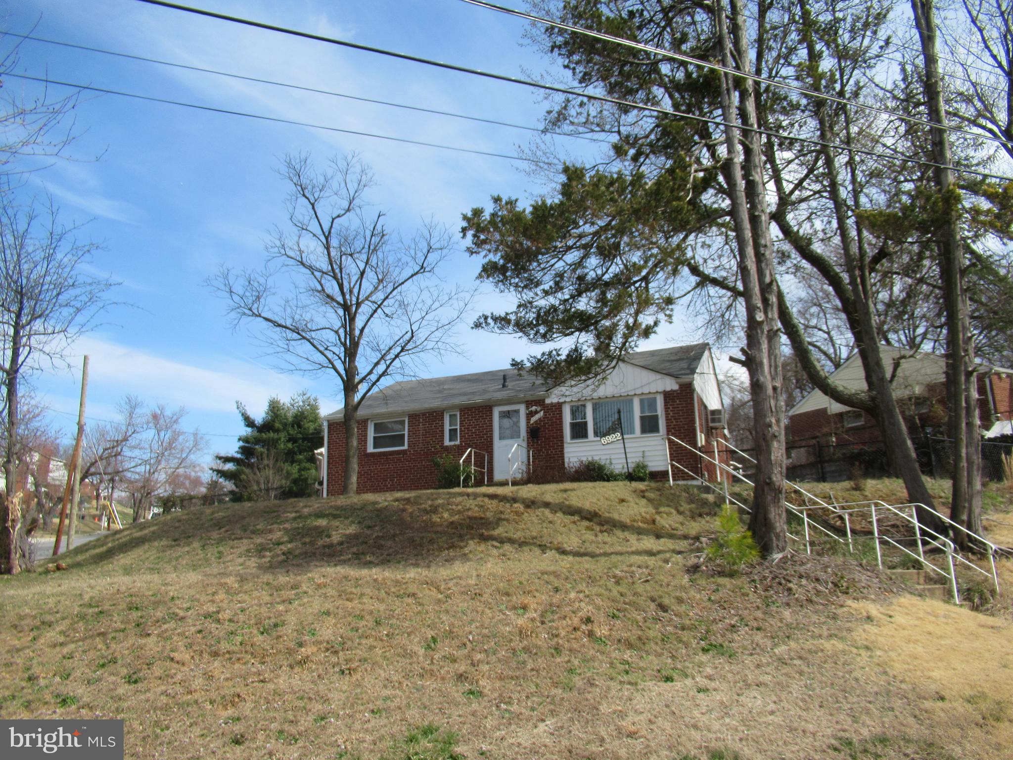 6922 Decatur Street Hyattsville, MD 20784 - Photo 1 of 16 Front Home With Large Driveway