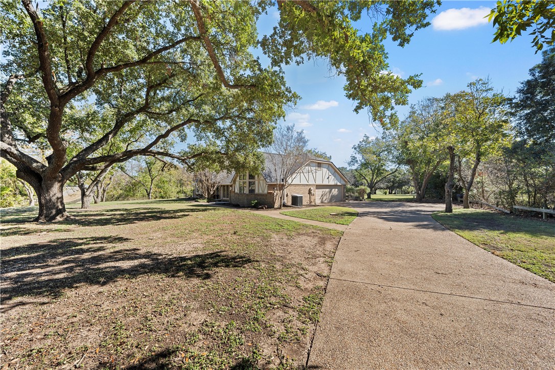 6000 Flat Rock Road Waco, TX 76708 - Photo 4 of 44 a view of road with large trees