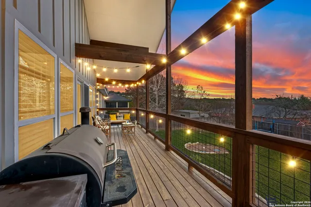 a view of a chairs and table on the terrace