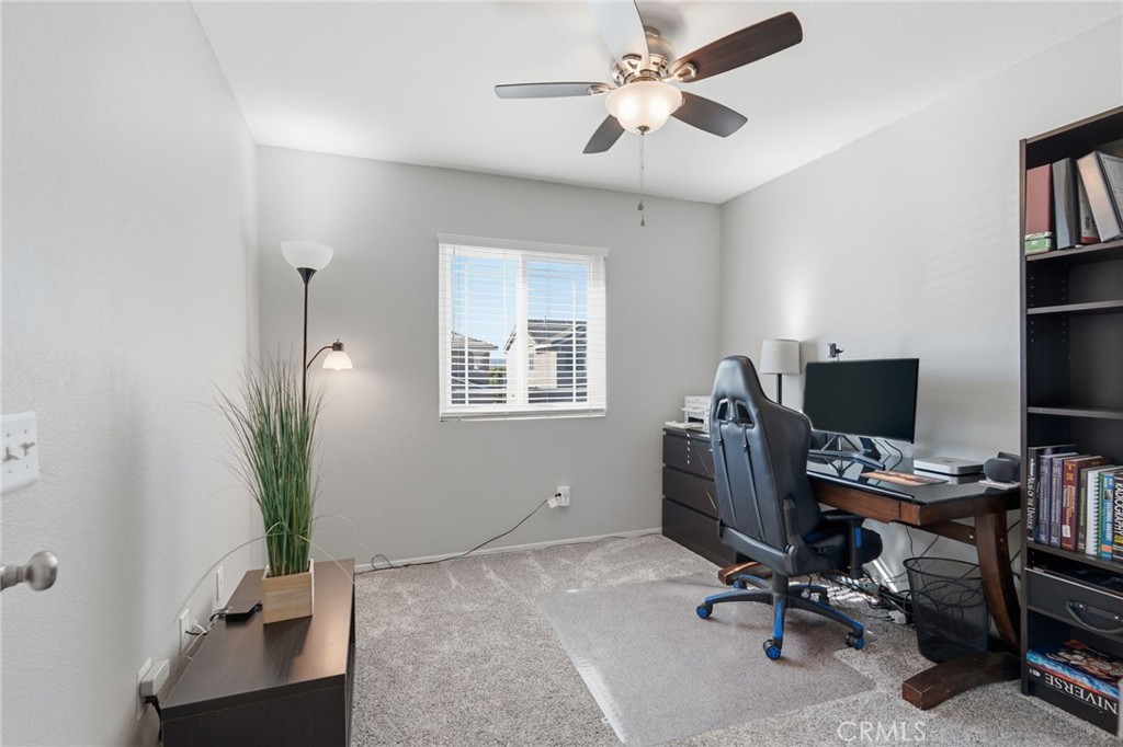 42156 Chestnut Drive Temecula, CA 92591 - Photo 17 of 33 a view of a workspace with furniture and a window