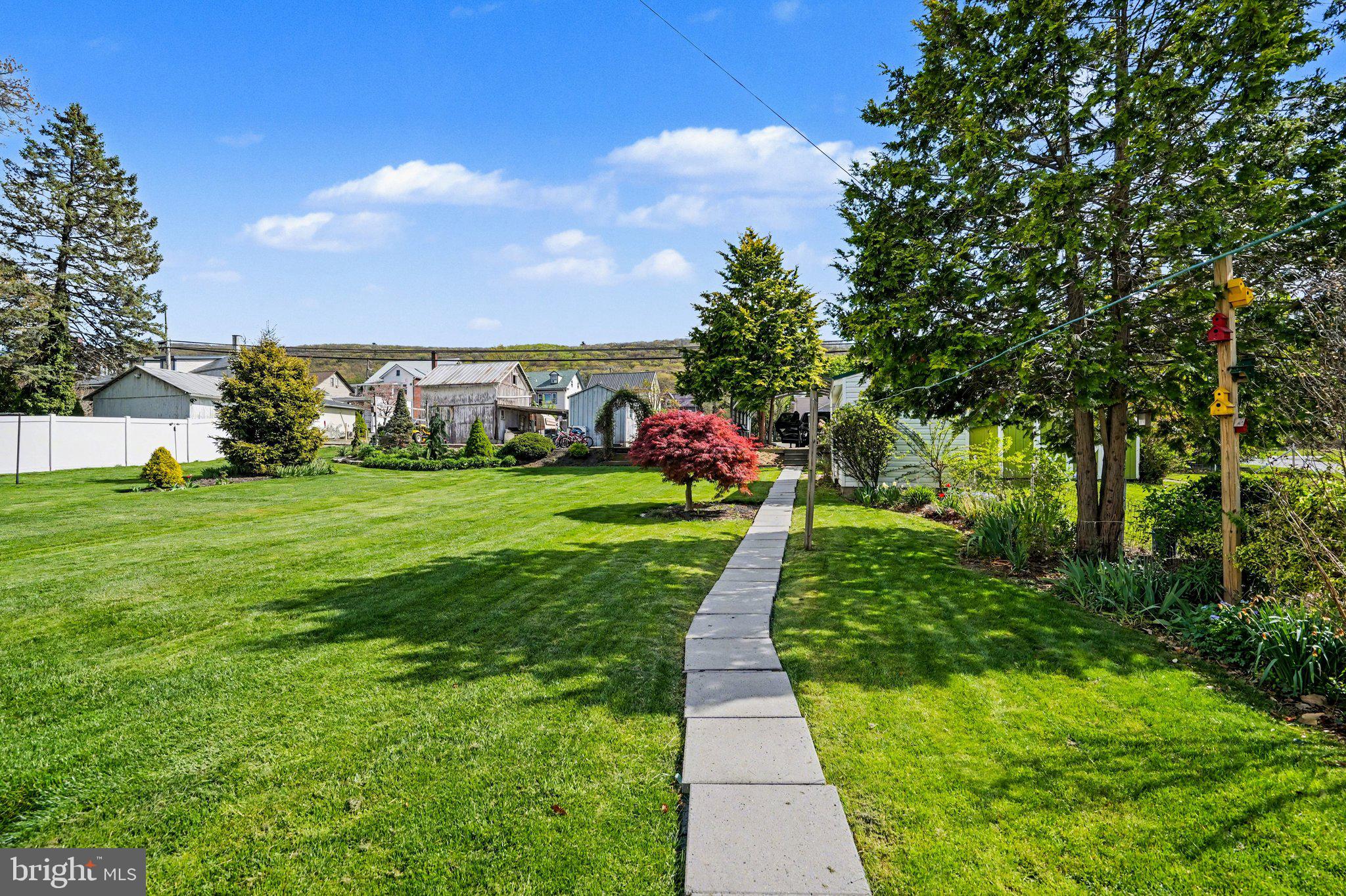 116 West Broad Street Elizabethville, PA 17023 - Photo 25 of 28 a view of a garden with houses