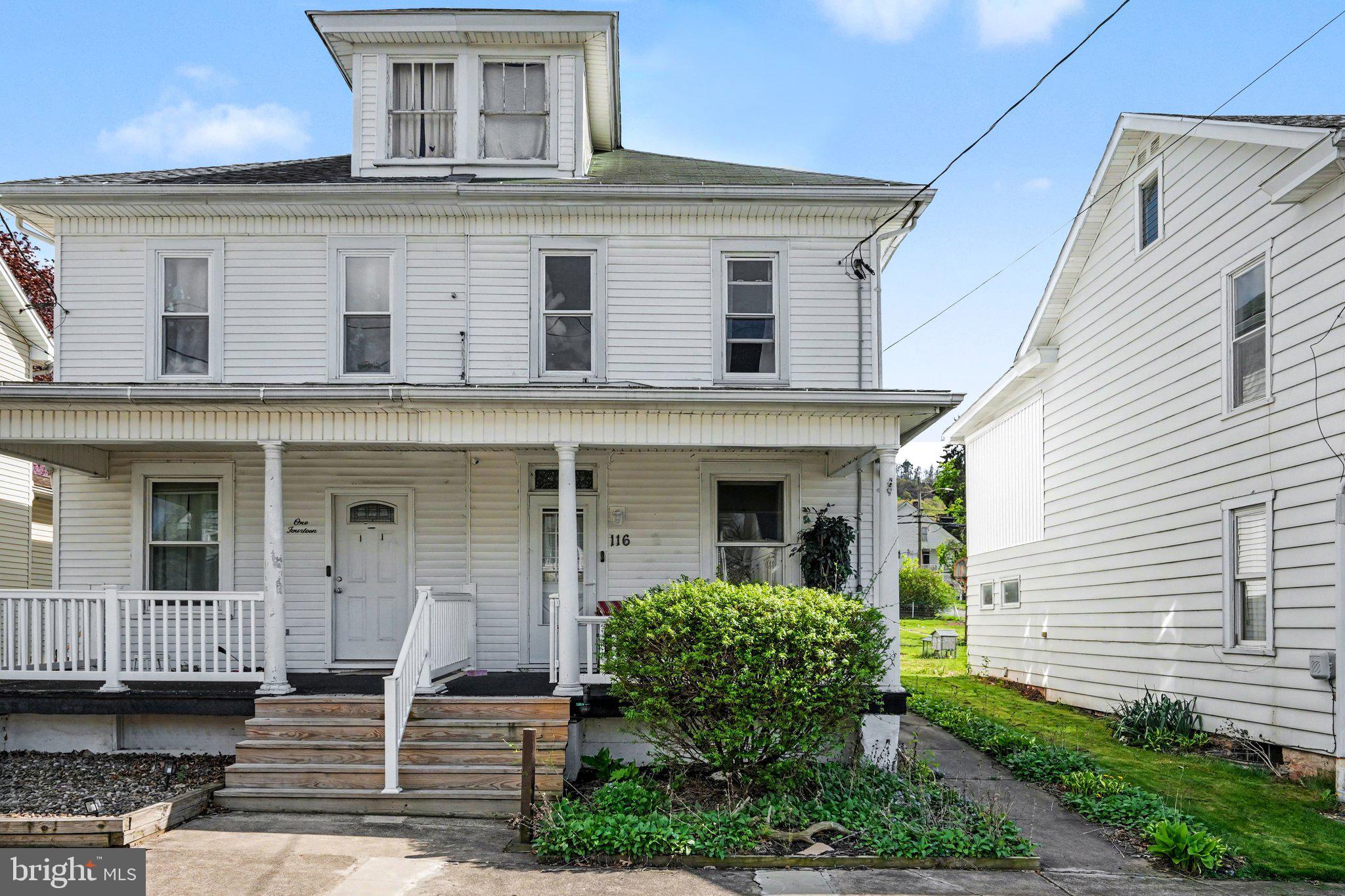 116 West Broad Street Elizabethville, PA 17023 - Photo 28 of 28 a front view of a house with a garden
