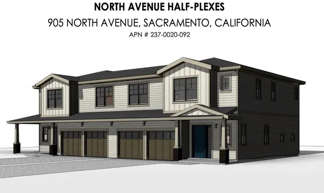 a view of a large building