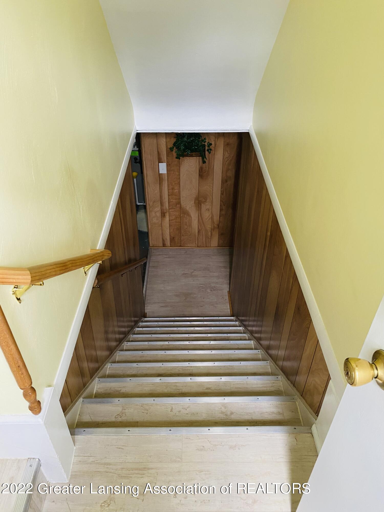5716 Hilliard Road Lansing, MI 48911 - Photo 21 of 31 Basement Stairs