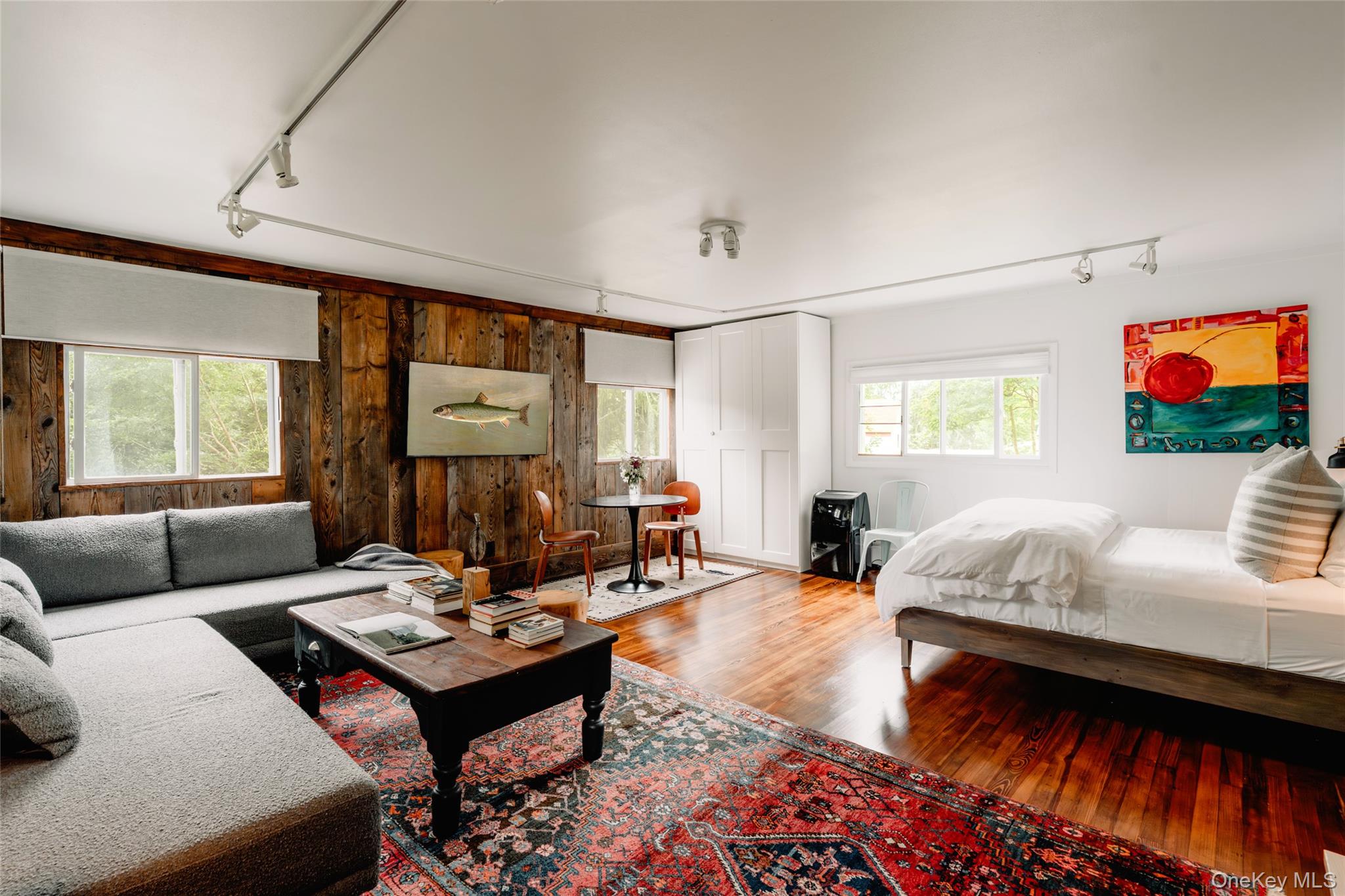 1680 Gulf Road North Branch, NY 12766 - Photo 25 of 45 Upstairs studio with queen bed, dining and lounge area