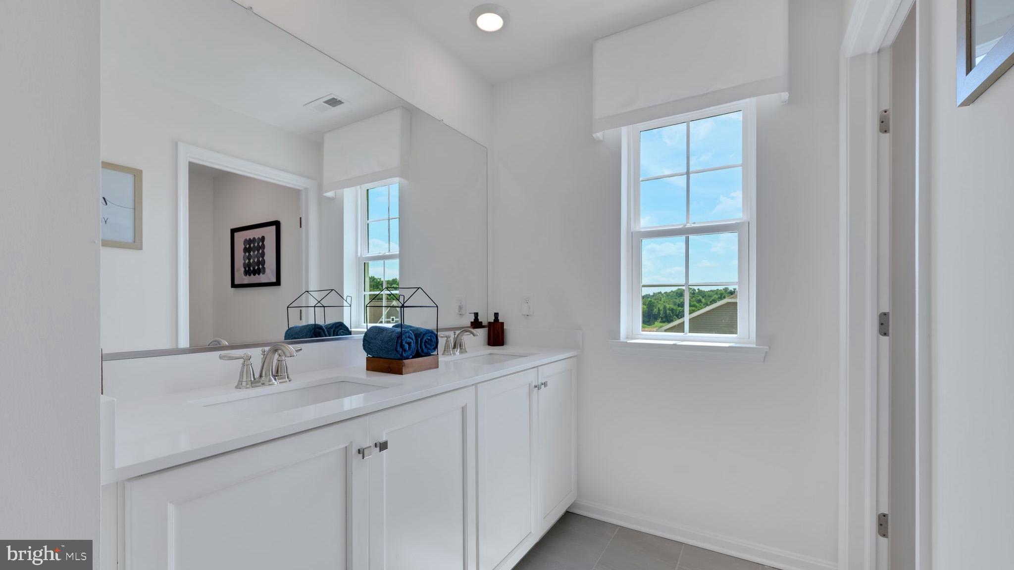 109 Pear Rdg Drive Harrisburg, PA 17111 - Photo 20 of 28 a bathroom with 2 sink and a mirror