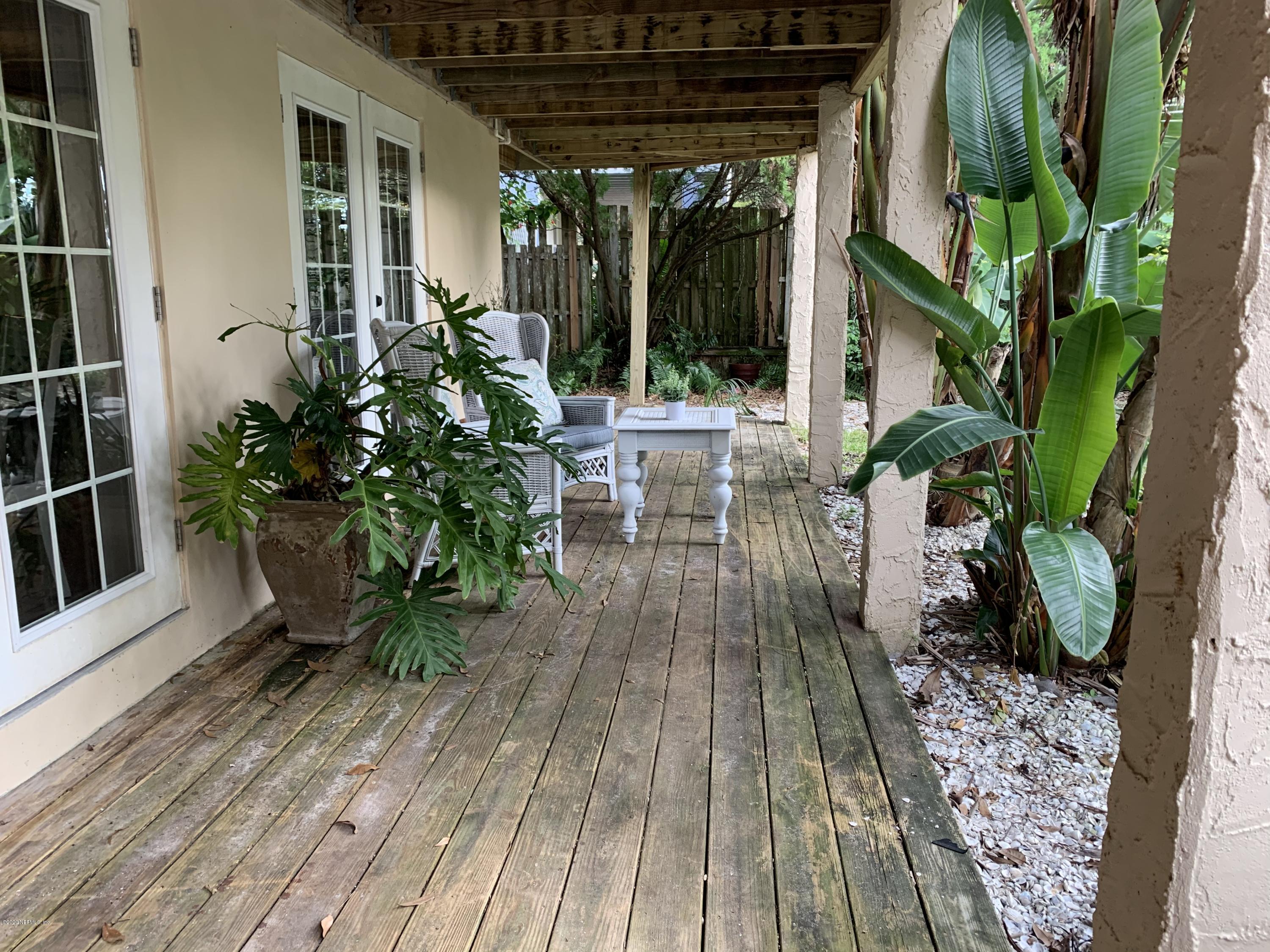 136 Manresa Road St. Augustine, FL 32084 - Photo 2 of 28 Covered front porch