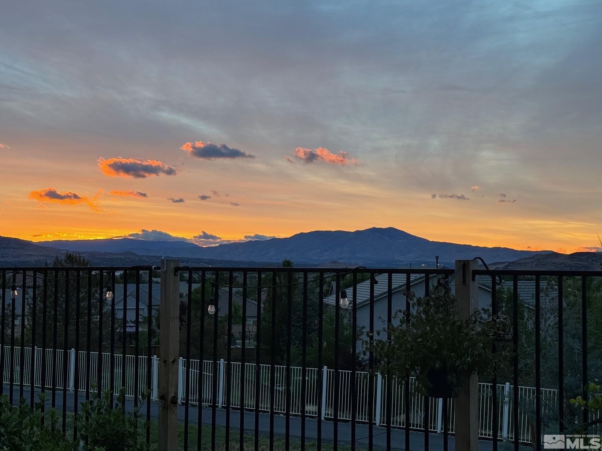 2833 Thistle Pine Court Reno, NV 89521 - Photo 19 of 25 a view of a house with a iron gate