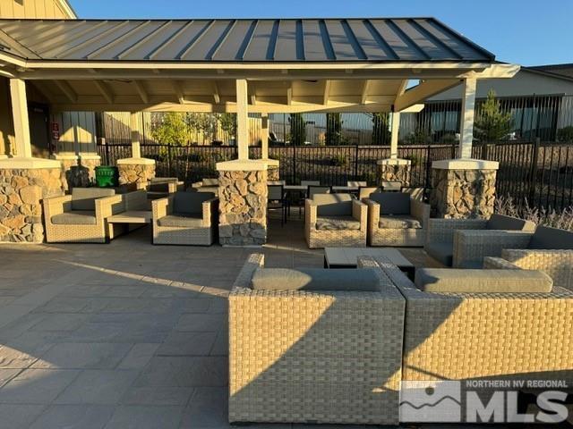 2833 Thistle Pine Court Reno, NV 89521 - Photo 24 of 25 an outdoor space view with a sitting space patio and a couch