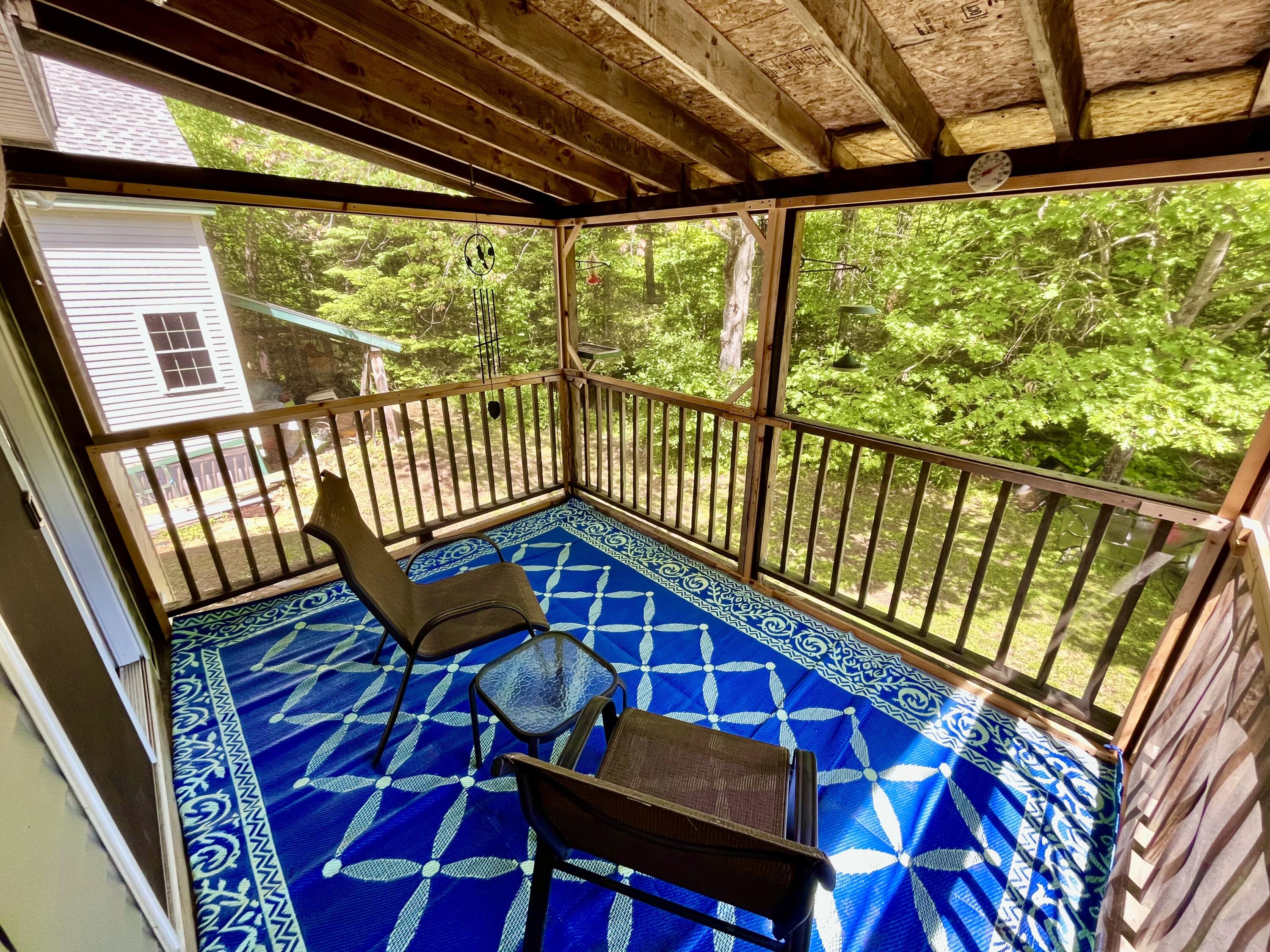 124 Carsley Road Harrison, ME 04040 - Photo 13 of 24 Screened Porch