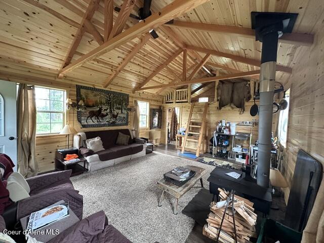572 Foote Road Desmet, ID 83824 - Photo 18 of 38 View to Bedrm & Loft