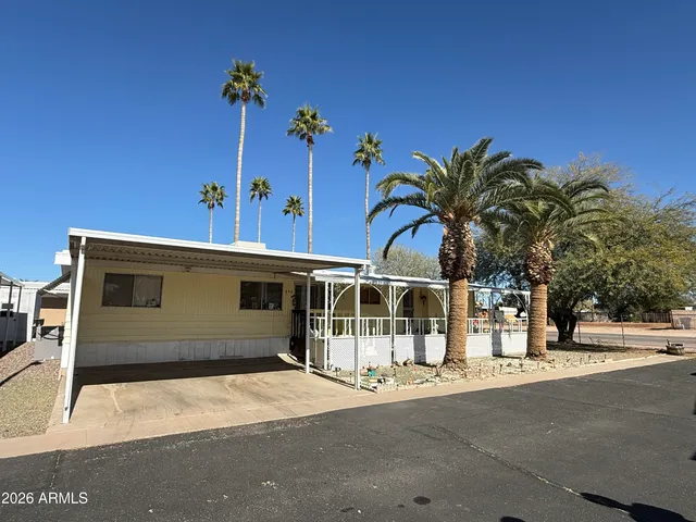 a view of a house with a outdoor space