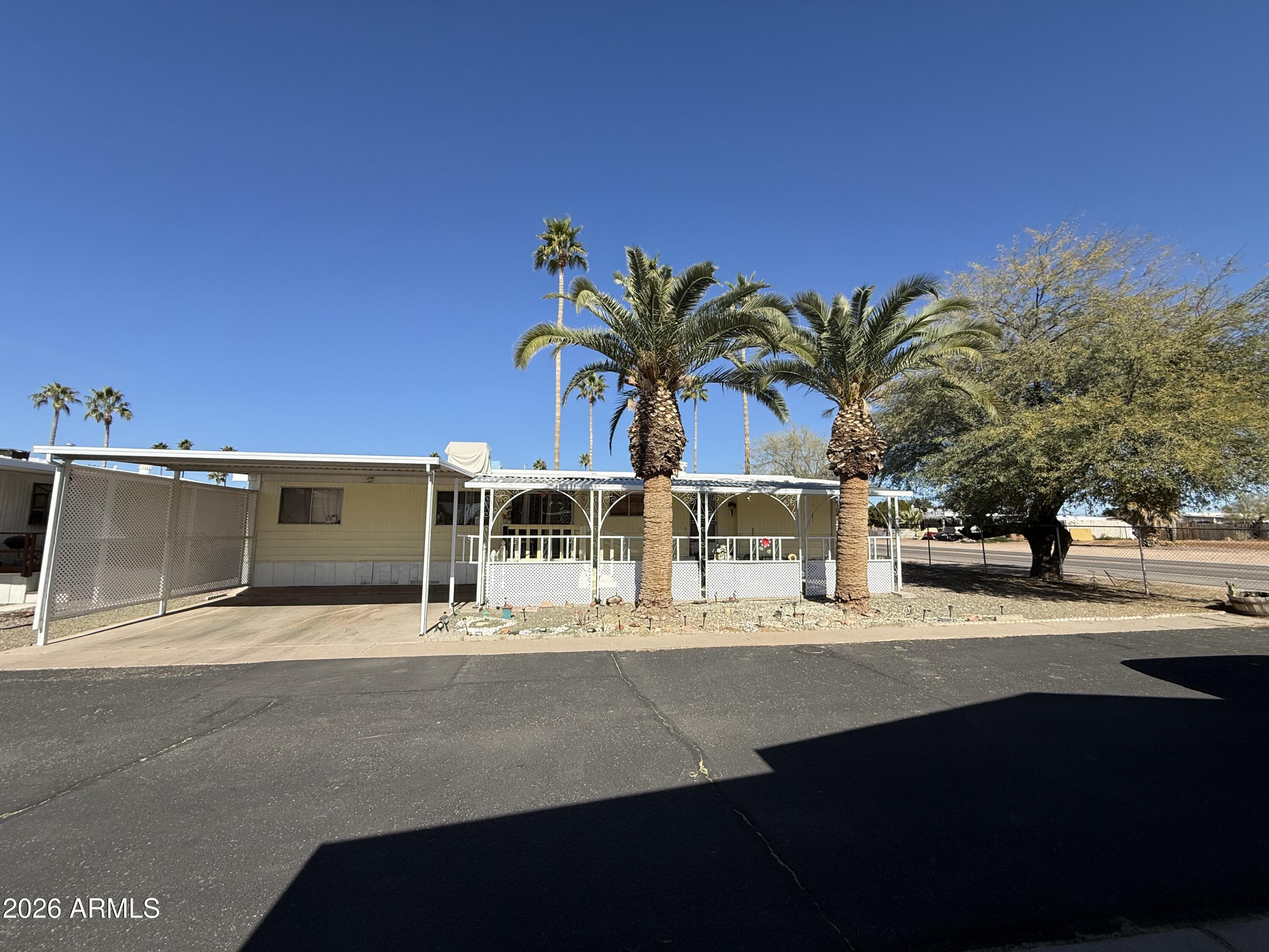 9501 East Broadway Road, Unit 252 Mesa, AZ 85208 - Photo 6 of 31 a view of a house with a outdoor space