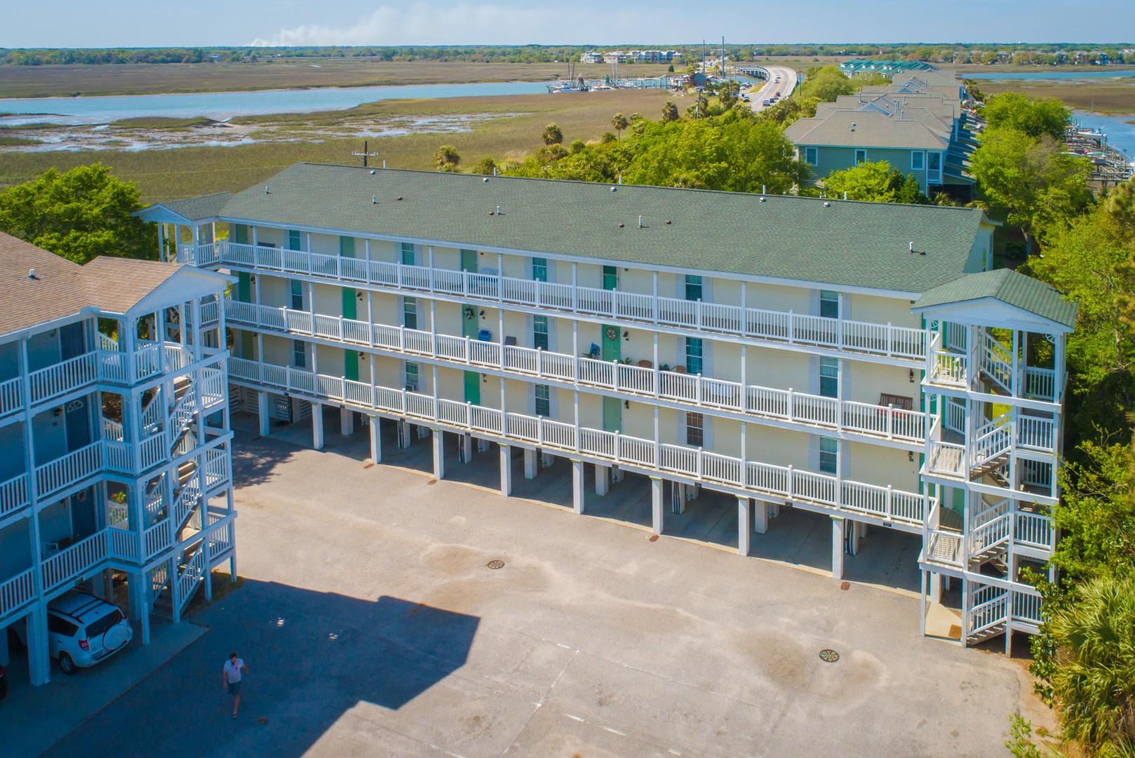 2262 Folly Road, Unit 1M Charleston, SC 29412 - Photo 1 of 12 Jason Harvey - 1. Aerial Building Shot