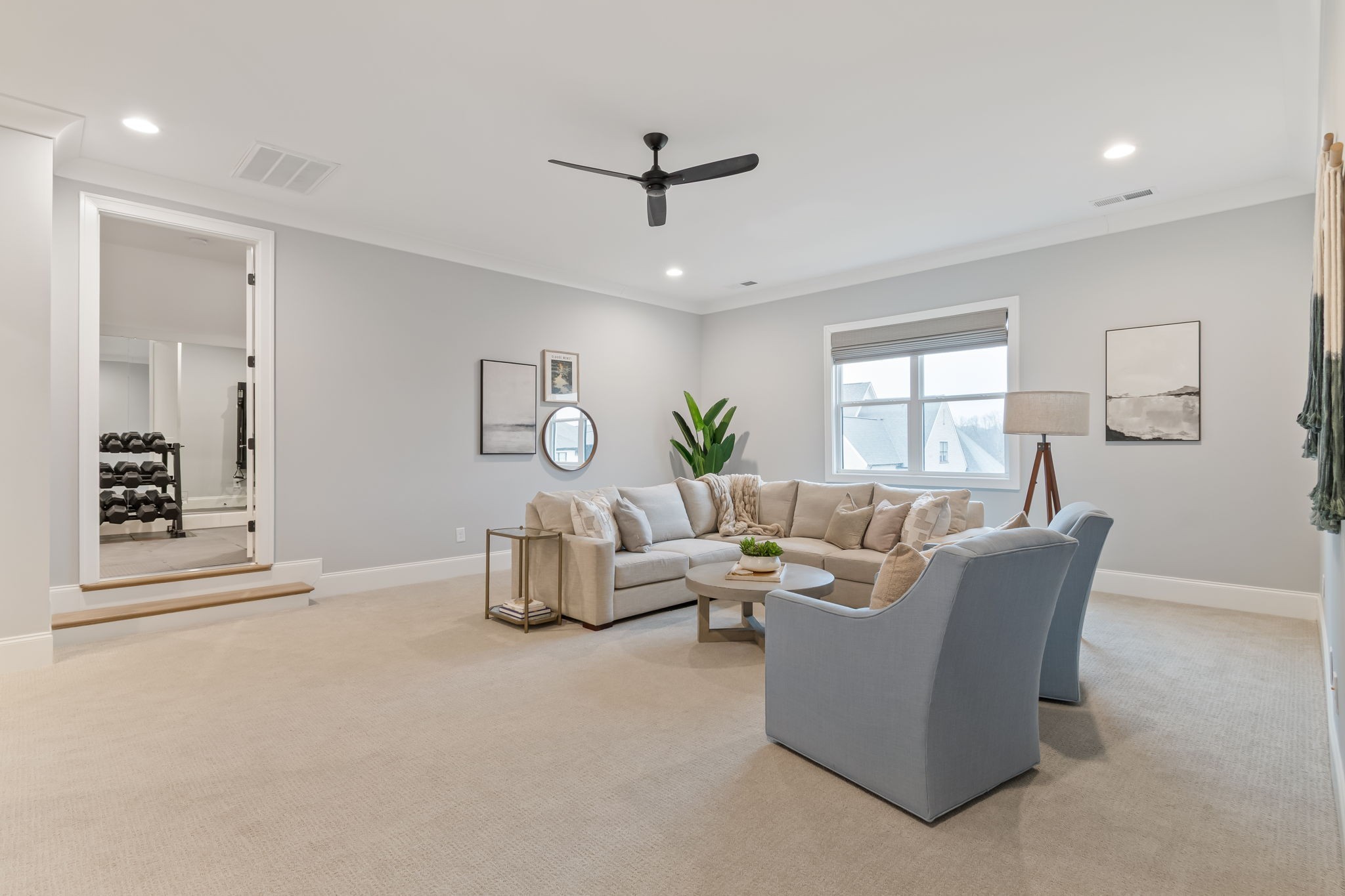 6304 Percheron Lane Arrington, TN 37014 - Photo 32 of 52 a living room with furniture and a large window