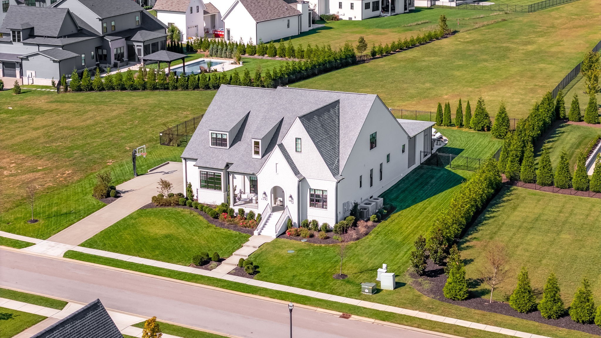 6304 Percheron Lane Arrington, TN 37014 - Photo 50 of 52 an aerial view of a house