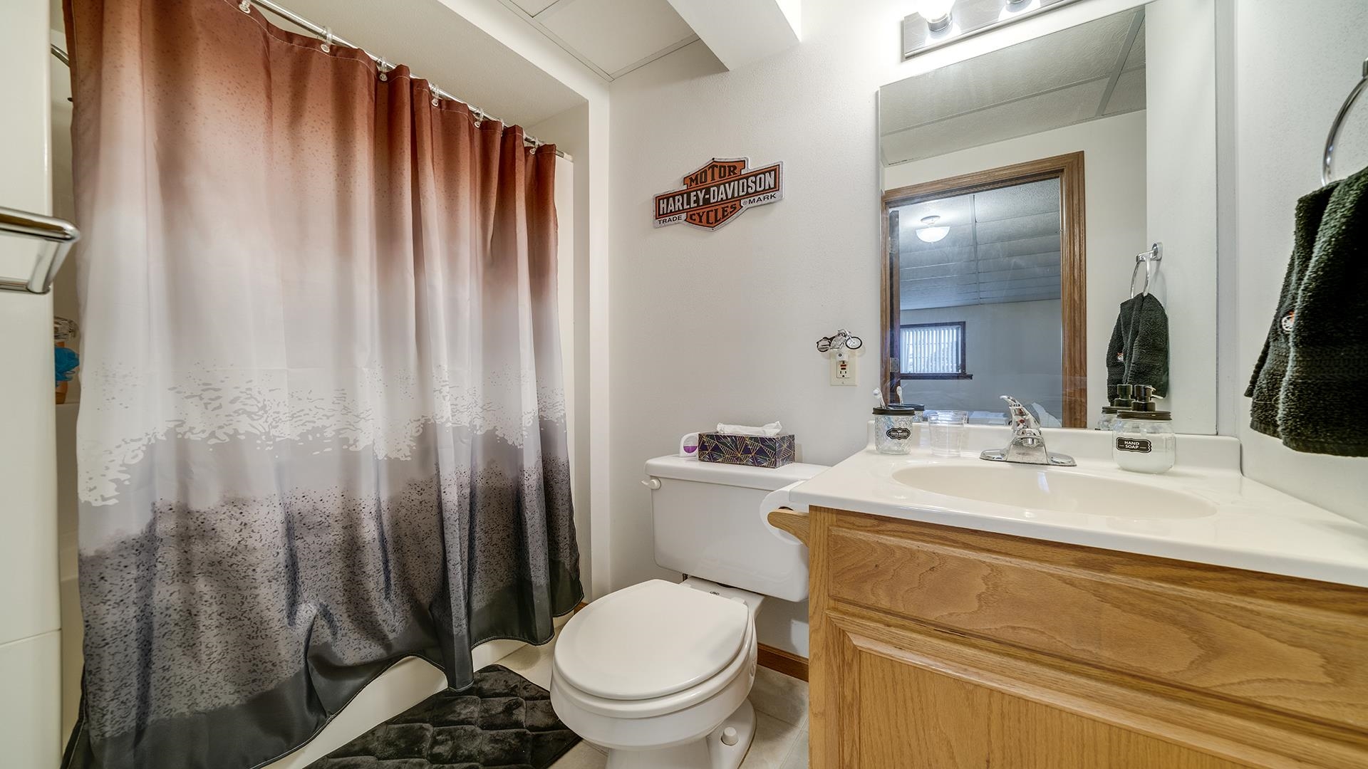 13116 Springhill Drive Winnebago, IL 61088 - Photo 33 of 50 a bathroom with a sink toilet and shower
