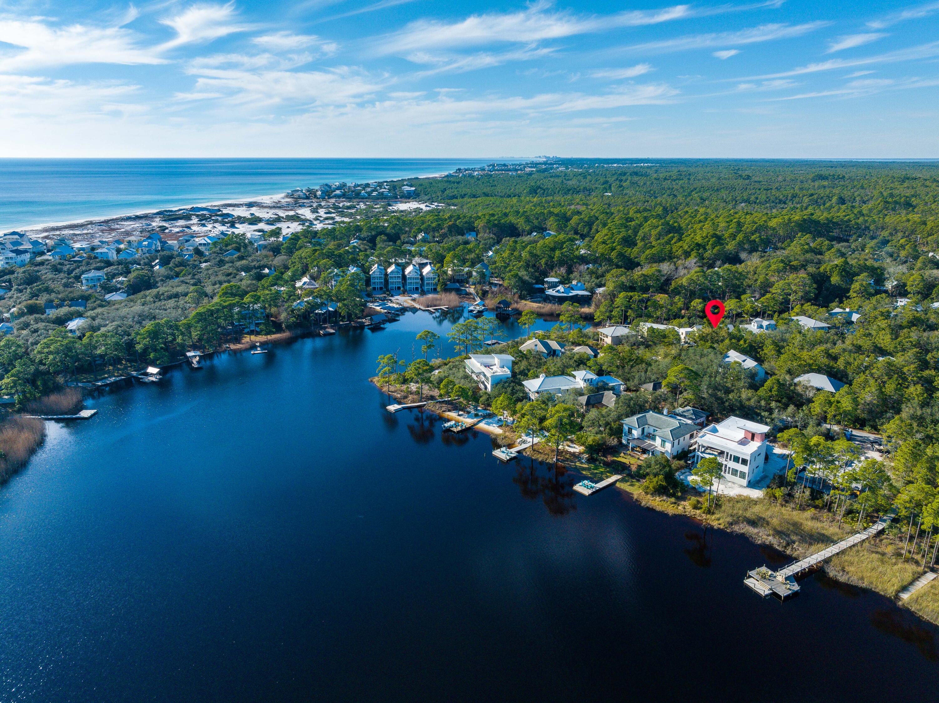 285 Wilderness Way Santa Rosa Beach, FL 32459 - Photo 5 of 69 a view of a city with ocean view