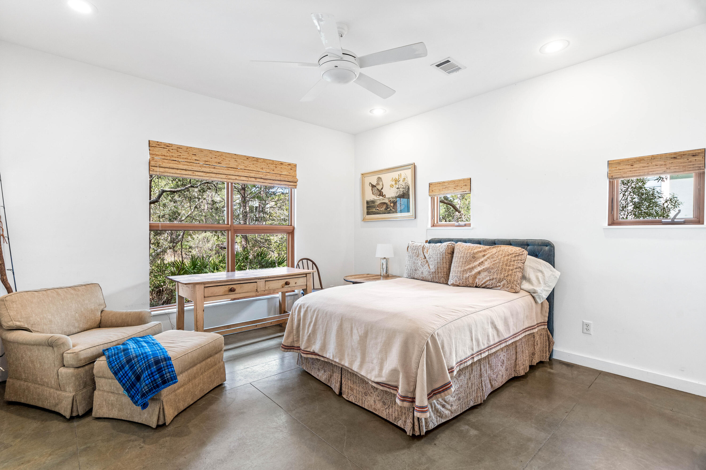 285 Wilderness Way Santa Rosa Beach, FL 32459 - Photo 51 of 69 a bedroom with a bed couch and window