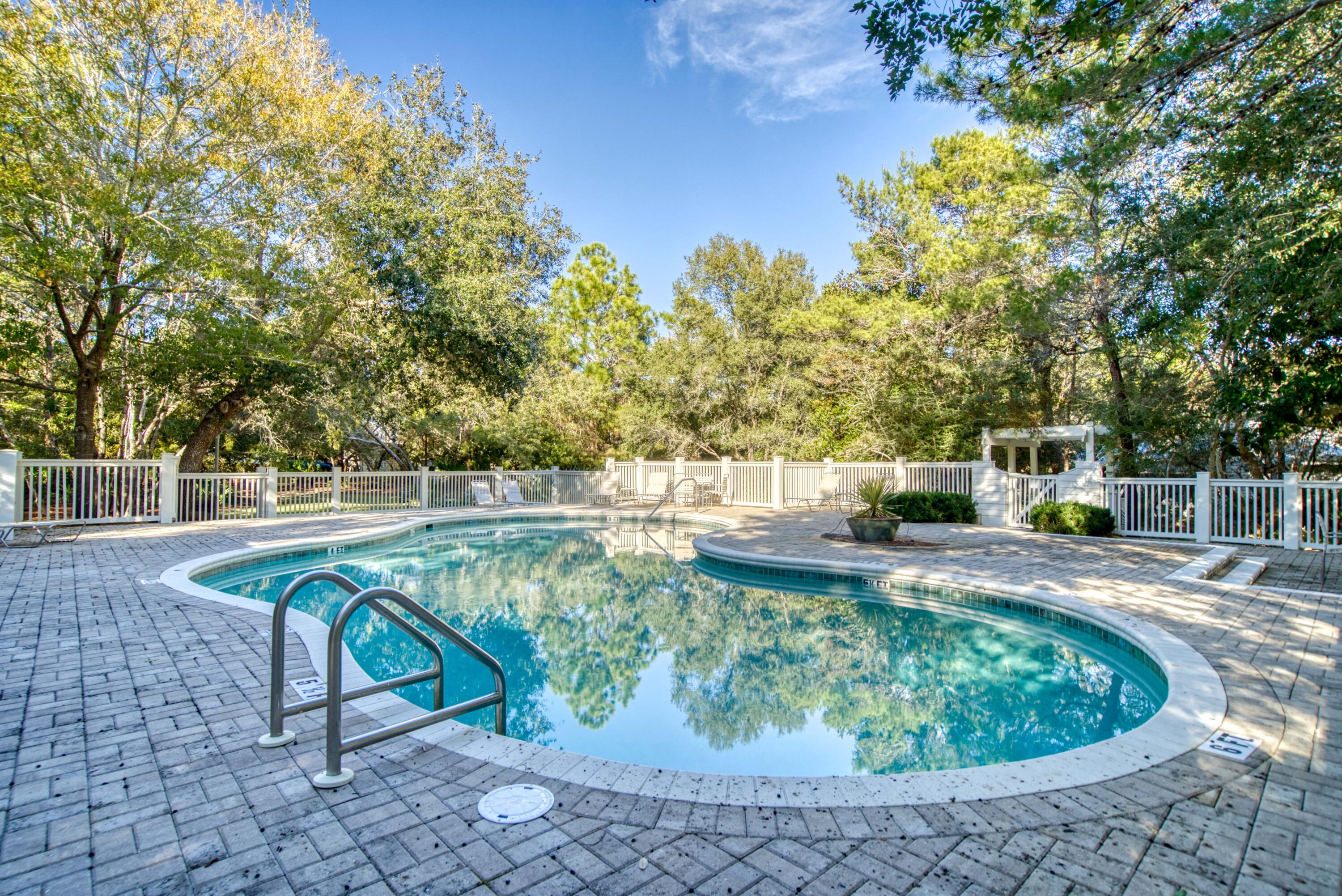 285 Wilderness Way Santa Rosa Beach, FL 32459 - Photo 56 of 69 a view of a swimming pool with a patio