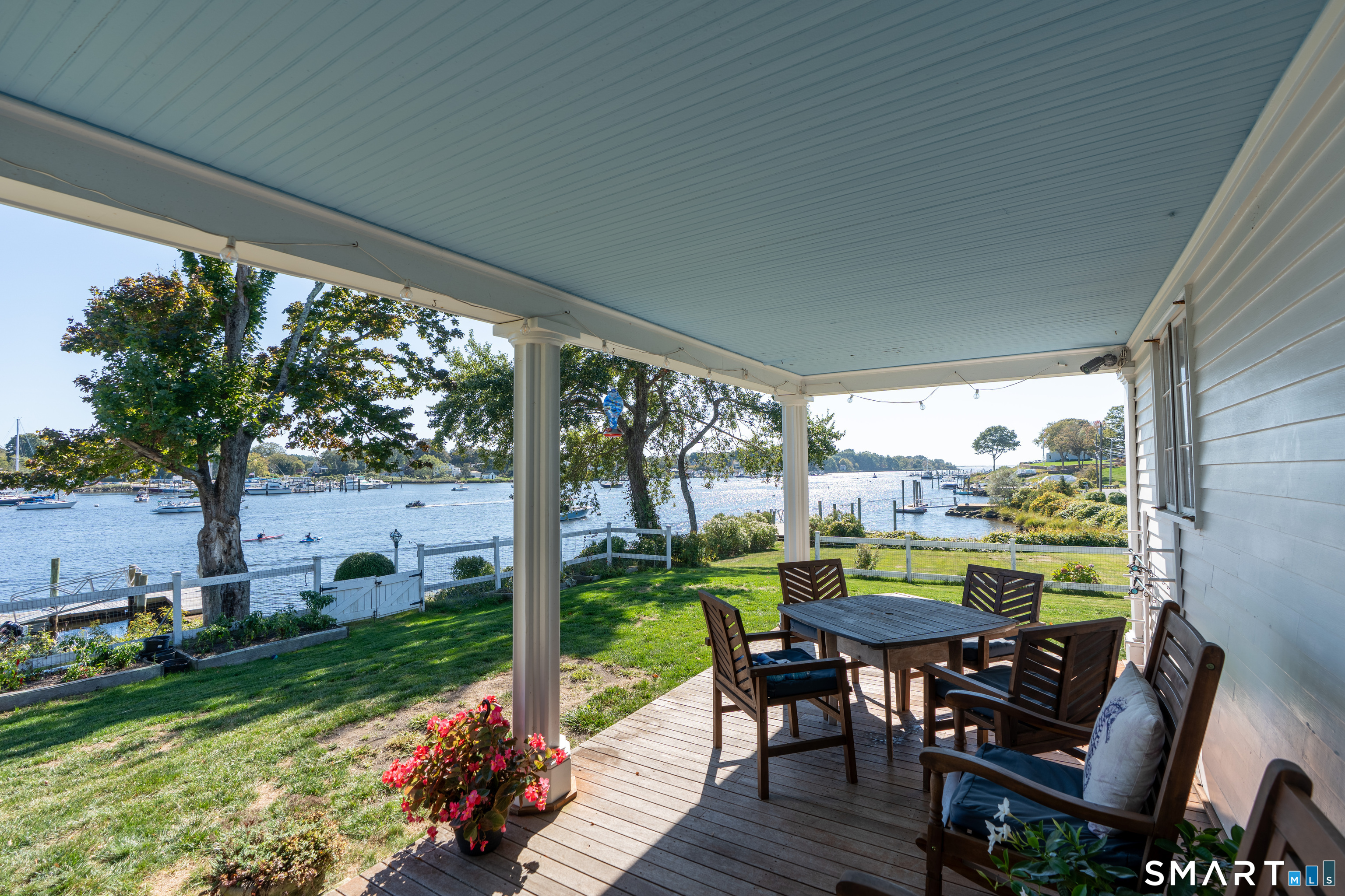 417 River Road Stonington, CT 06379 - Photo 5 of 36 Gorgeous deck views.