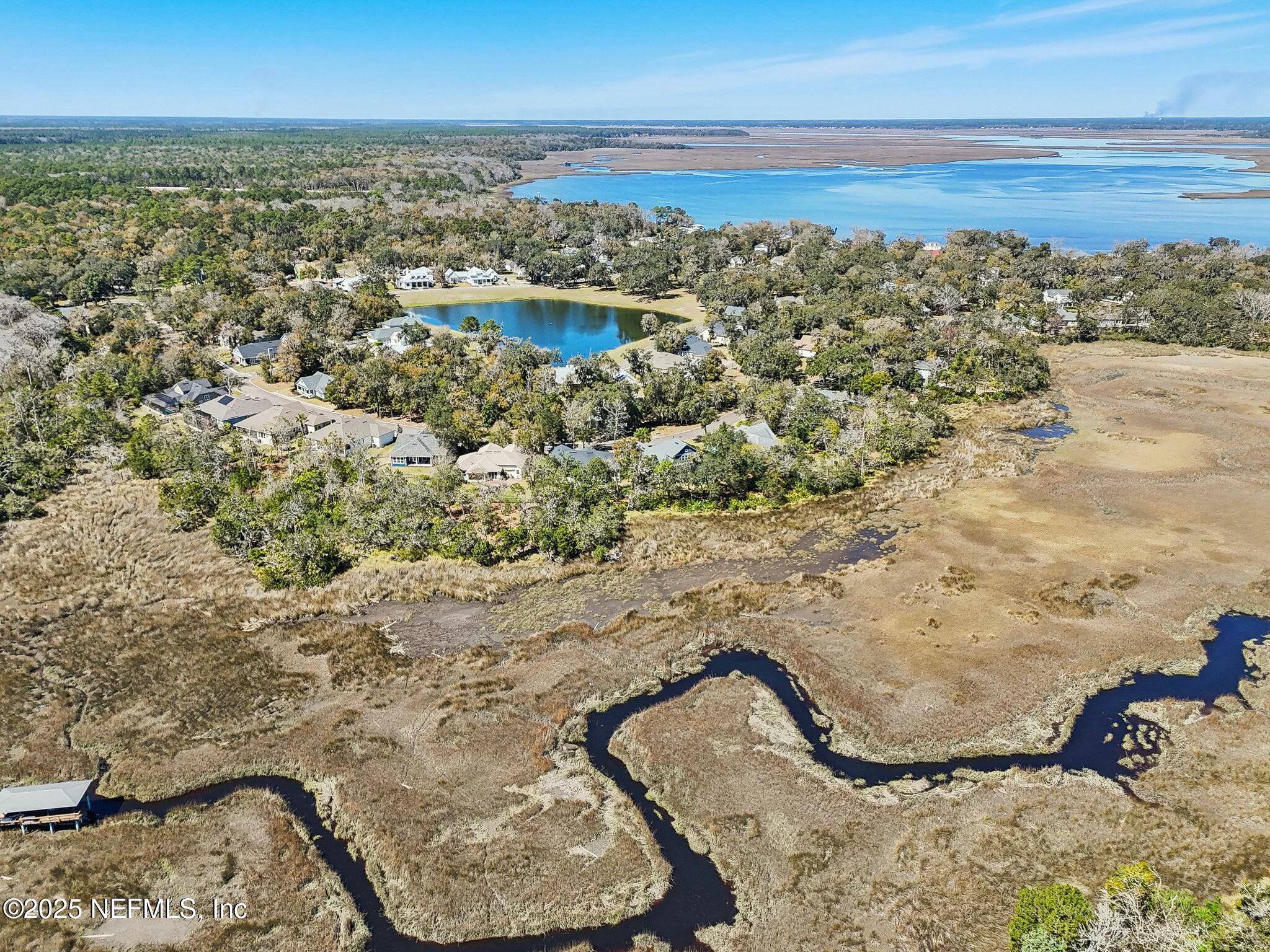 29138 Grandview Manor Yulee, FL 32097 - Photo 45 of 59 Aerial Marsh View 2