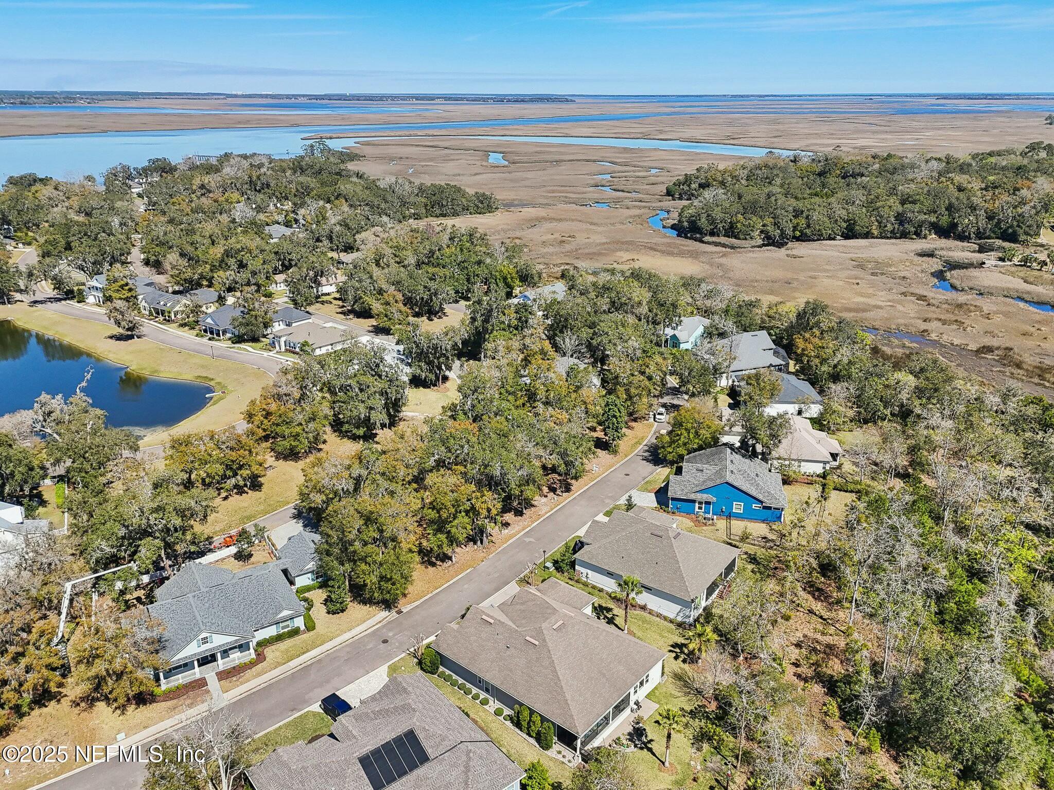 29138 Grandview Manor Yulee, FL 32097 - Photo 58 of 59 Aerial Marsh and River
