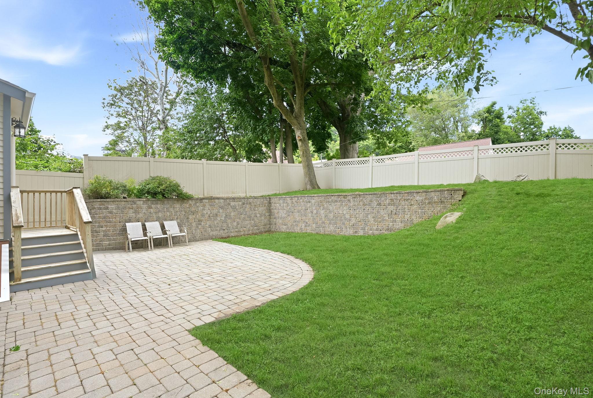 834 John Street Peekskill, NY 10566 - Photo 31 of 37 Attractive rear garden with low maintenance yard.
