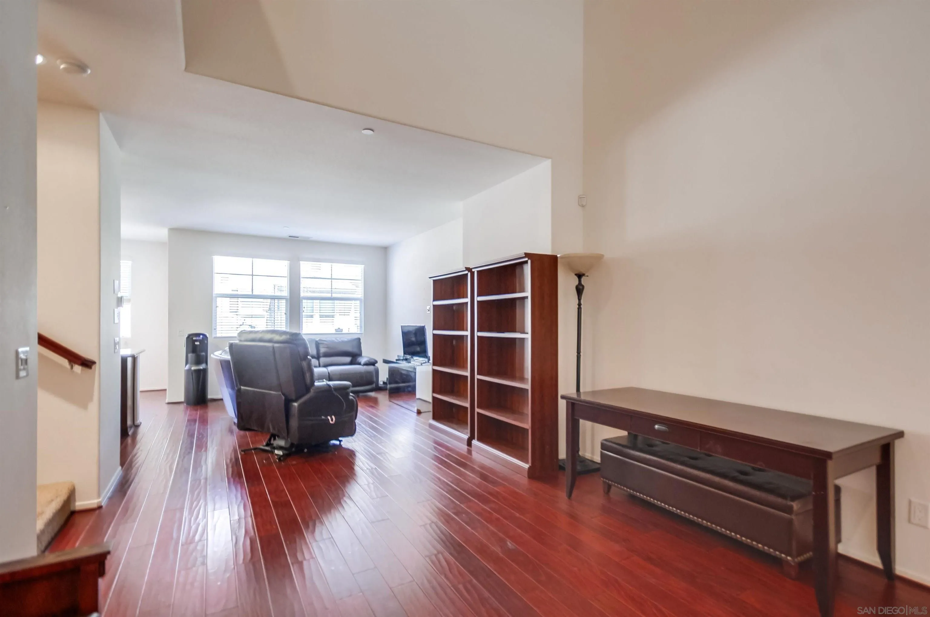 9810 Old Tree Lane Santee, CA 92071 - Photo 8 of 37 a living room with furniture and wooden floor
