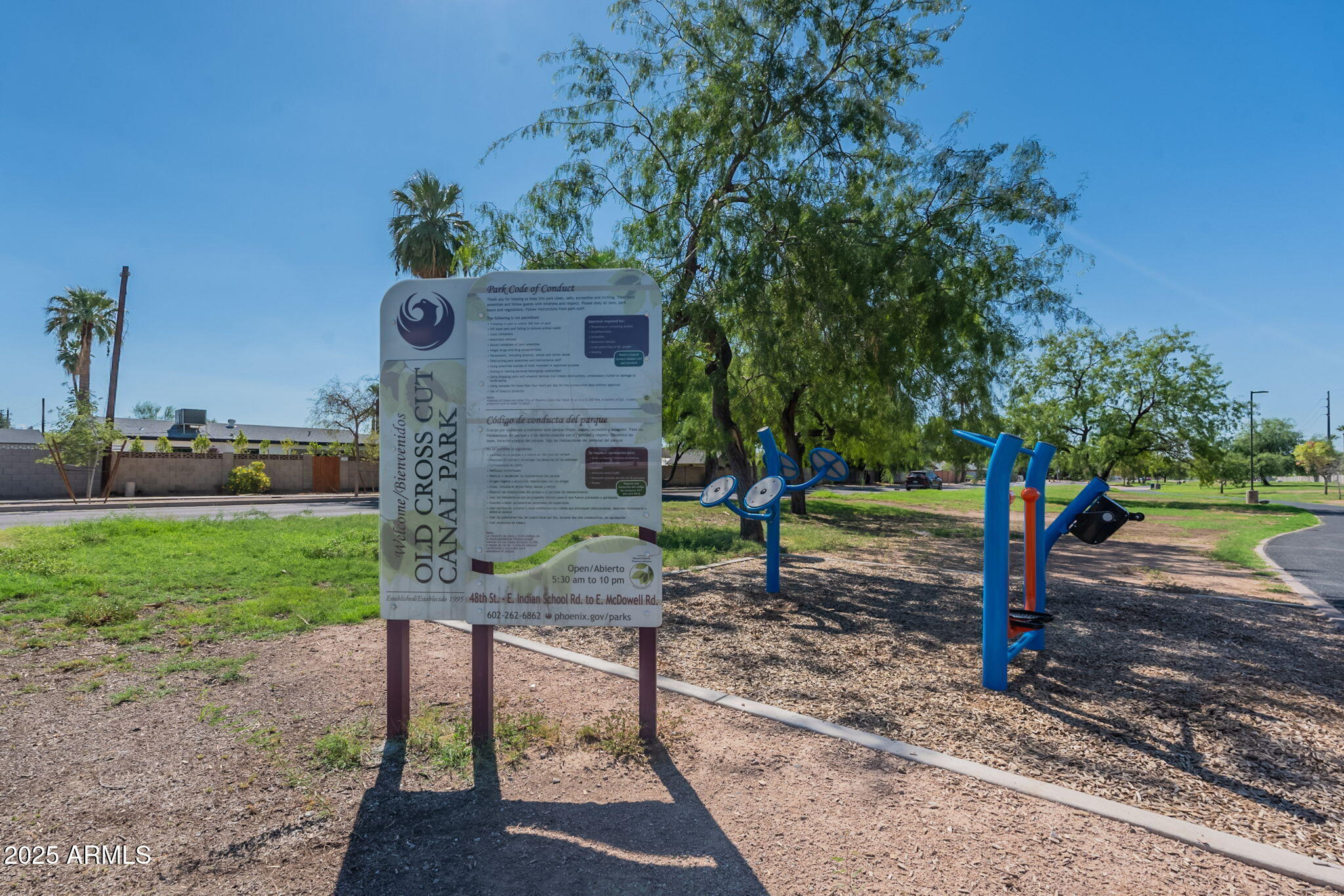 2814 North 51st Street Phoenix, AZ 85008 - Photo 46 of 50 a view of a house with a yard and tree s