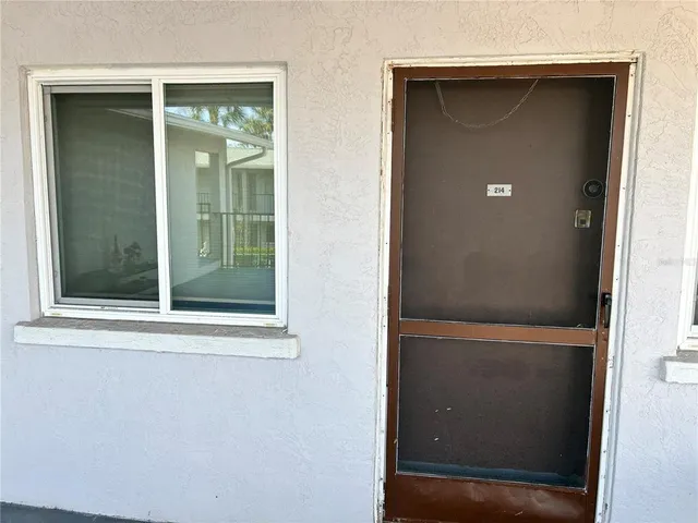 view of outdoor space and window