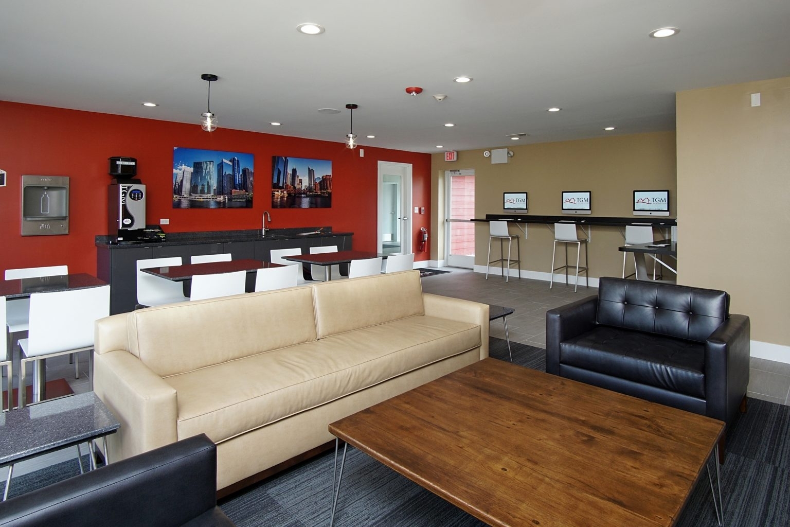 1919 Brookdale Road, Unit 209 Naperville, IL 60563 - Photo 2 of 53 a living room with furniture and a flat screen tv