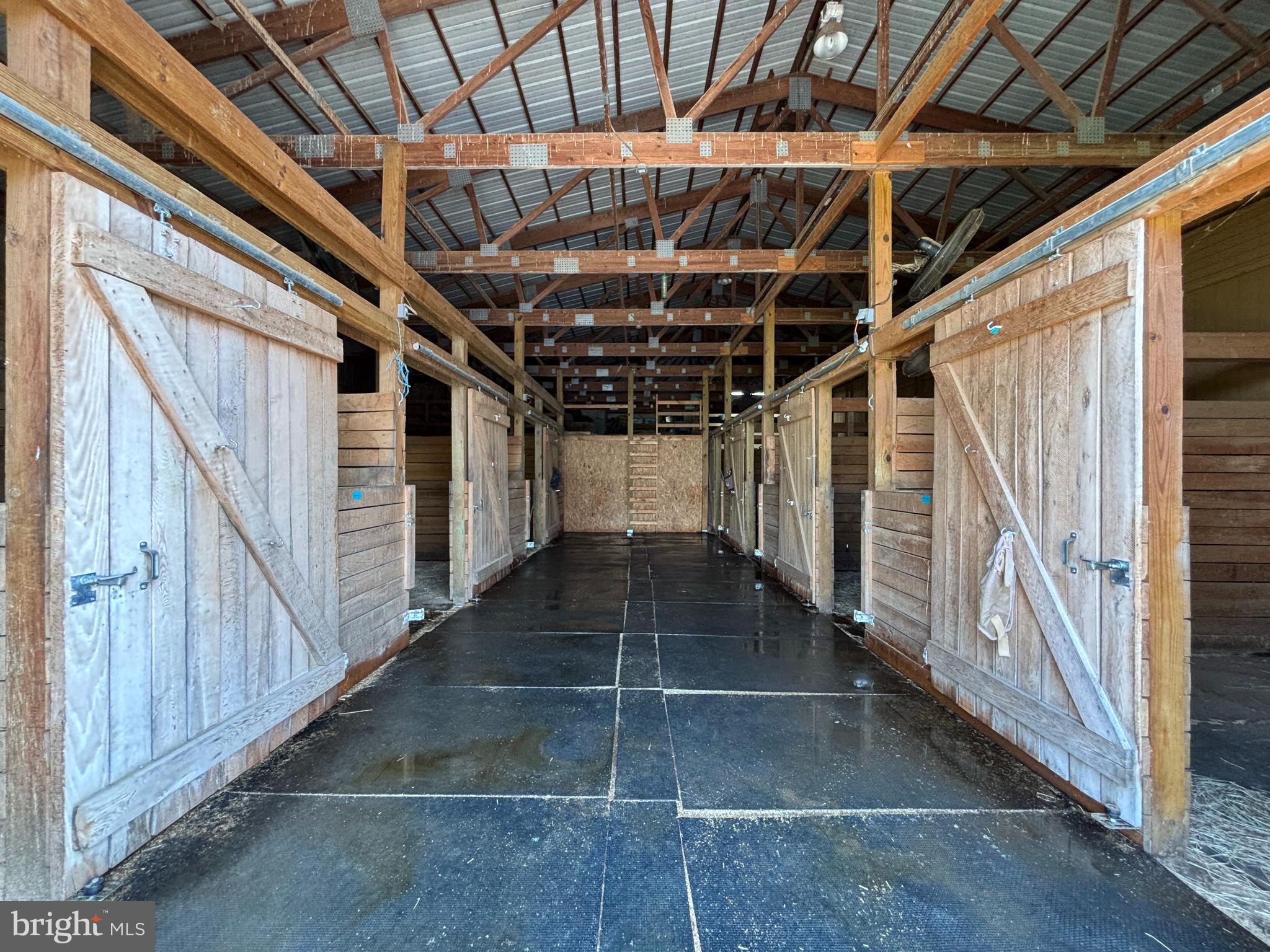 9630 Clemsonville Road Union Bridge, MD 21791 - Photo 52 of 70 Horse stalls w/ hayloft