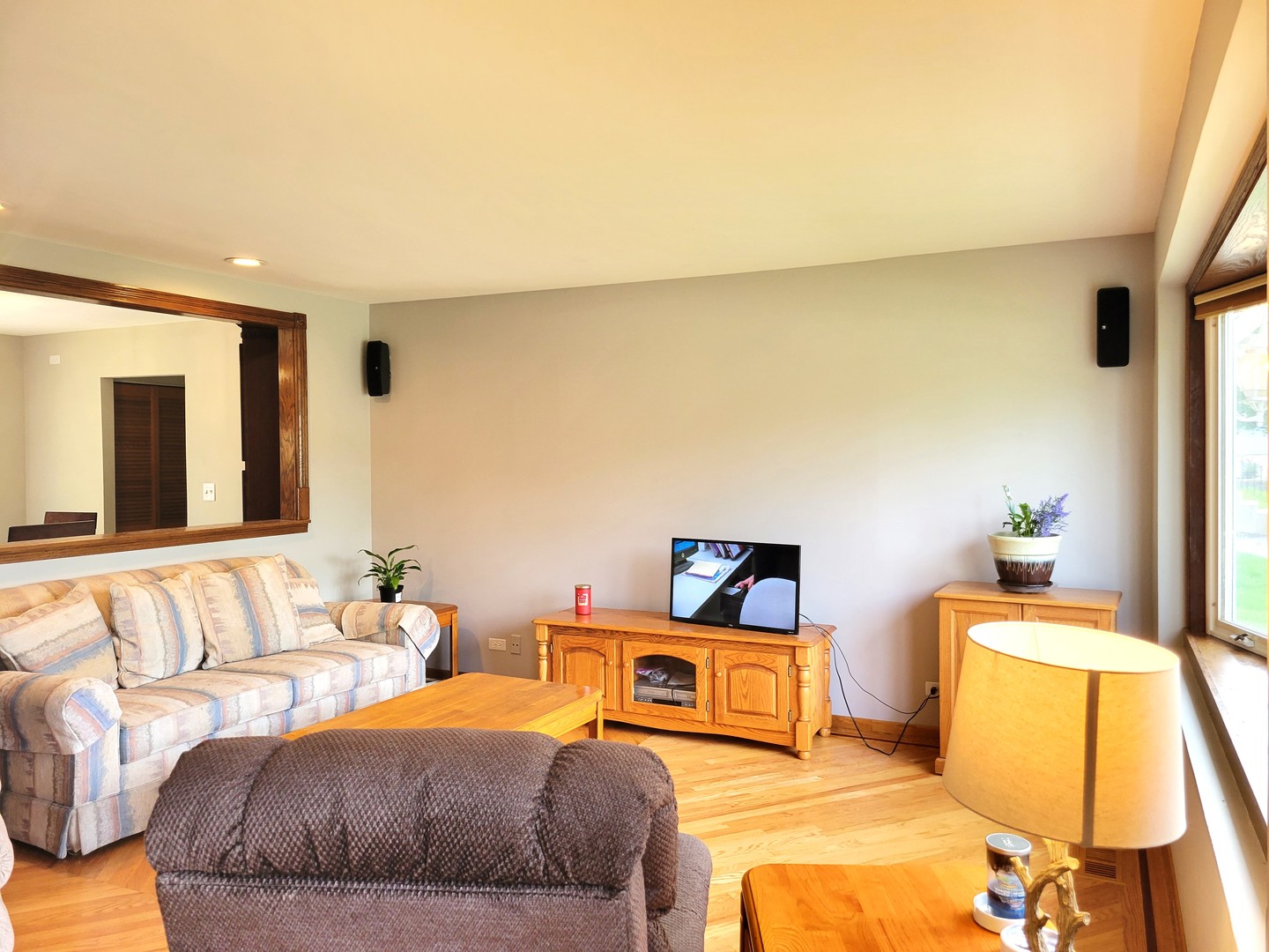 421 North Braintree Drive Schaumburg, IL 60169 - Photo 14 of 23 a bedroom with a bed and wooden floor