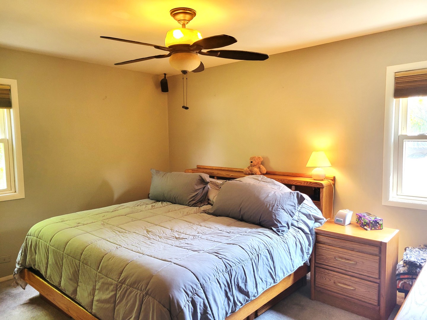 421 North Braintree Drive Schaumburg, IL 60169 - Photo 17 of 23 a bedroom with a bed and a window
